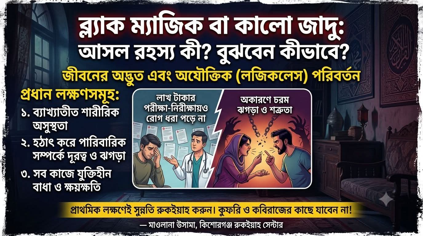 ব্ল্যাক ম্যাজিক বা কালো জাদু বিষয়টার আসল রহস্য কী?